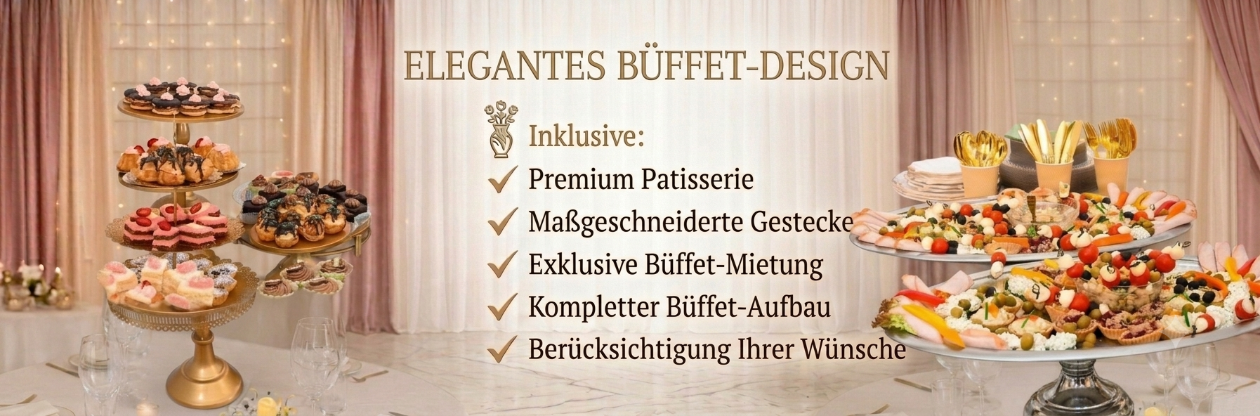 Catering und Dekoration Highlights